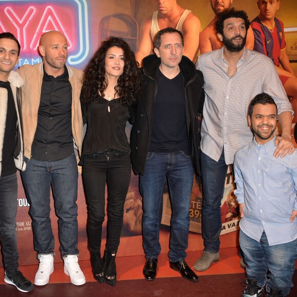 Malik Bentalha, Franck Gastambide, Sabrina Ouazani, Gad Elmaleh, Ramzy Bedia et Anouar Toubali - Avant première du film "Pattaya" au Gaumont Opéra à Paris le 15 février 2016. © Veeren/Bestimage