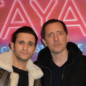 Malik Bentalha et Gad Elmaleh - Avant première du film "Pattaya" au Gaumont Opéra à Paris le 15 février 2016. © Veeren/Bestimage