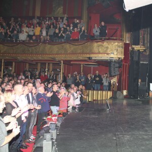 Exclusif - Concert de Régine au théâtre des Folies Bergère à Paris le 14 février 2016. ©Philippe Baldini/Bestimage