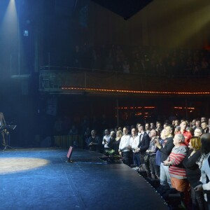 Exclusif - Concert de Régine au théâtre des Folies Bergère à Paris le 14 février 2016. ©Coadic Guirec/Bestimage