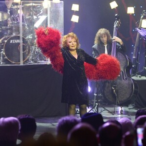 Exclusif - Concert de Régine au théâtre des Folies Bergère à Paris le 14 février 2016. ©Coadic Guirec/Bestimage