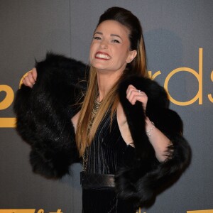 Capucine Anav, lors de la cérémonie des Melty Future Awards 2016 au Grand Rex à Paris, le 16 février 2016.
