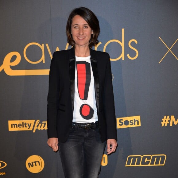 Alexia Laroche-Joubert, lors de la cérémonie des Melty Future Awards 2016 au Grand Rex à Paris, le 16 février 2016.