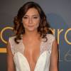 Priscilla Betti, lors de la cérémonie des Melty Future Awards 2016 au Grand Rex à Paris, le 16 février 2016.