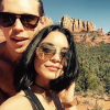 Vanessa Hudgens passe la Saint-Valentin avec son petit ami Austin Butler dans les montagnes de l'Arizona. Photo publiée sur Instagram, le 15 février 2016.