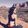 Vanessa Hudgens savoure la Saint-Valentin avec son petit ami Austin Butler dans les montagnes de l'Arizona. Photo publiée sur Instagram, le 15 février 2016.