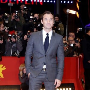 Jude Law à l'avant-première du film "Genius" lors du 66e Festival International du Film de Berlin, le 16 février 2016.