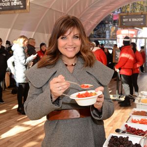 Tiffani Thiessen à New York, le 13 janvier 2016