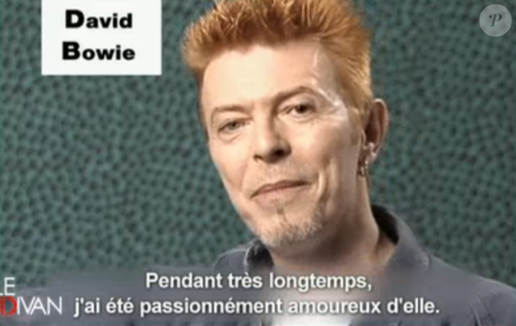 Françoise Hardy faisait fantasmer David Bowie - Emission "Le Divan". Mardi 16 février 2016, sur France 3.