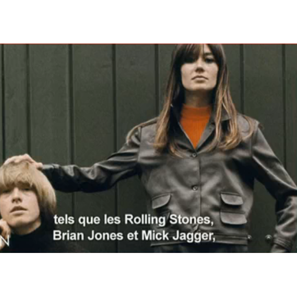 Françoise Hardy faisait fantasmer Brian Jones - Emission "Le Divan". Mardi 16 février 2016, sur France 3. dans "Le Divan". Mardi 16 février 2016, sur France 3.