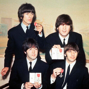 Archives - Les Beatles : George Harrison, Ringo Starr, John Lennon, Paul McCartney.