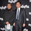 Son Excellence Monsieur Zhang Ming-zhong, ambassadeur de Taïwan en France, et Hou Hsiao-hsien - Projection du film "The Assassin" de Hou Hsiao-hsien (prix de la mise en scène de Cannes 2015) à la cinémathèque de Paris, le 17 février 2016. © Veeren/Bestimage  Hou Hsiao-hsien's The Assassin screening held at the "Cinematheque Francaise" in Paris, France, on February 17th, 2016. Hou Hsiao-hsien won the best director award at the 2015 Cannes International Film Festival.17/02/2016 - Paris
