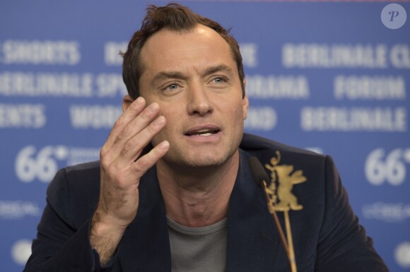 Jude Law - Conférence de presse du film "Genius" lors du 66e Festival International du Film de Berlin, la Berlinale, le 16 février 2016.