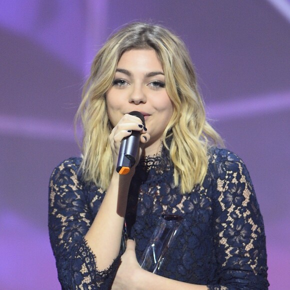 Louane, lors de la cérémonie des 31e Victoires de la Musique au Zénith de Paris le 12 février 2016 © Guirec Coadic