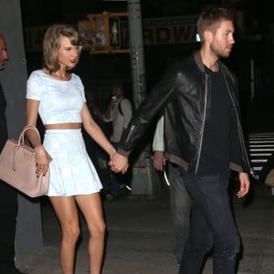 Taylor Swift et son petit ami Calvin Harris ont fait la fête ensemble à New York, le 26 mai 2015