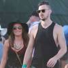 Lea Michele et son petit ami Matthew Paetz au 2ème jour du Festival "Coachella Valley Music and Arts" à Indio, le 11 avril 2015  