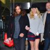 Kesha et son compagnon Brad Ashenfelter arrivent à l'aéroport de Los Angeles le 18 février 2016. © CPA/Bestimage18/02/2016 - New York