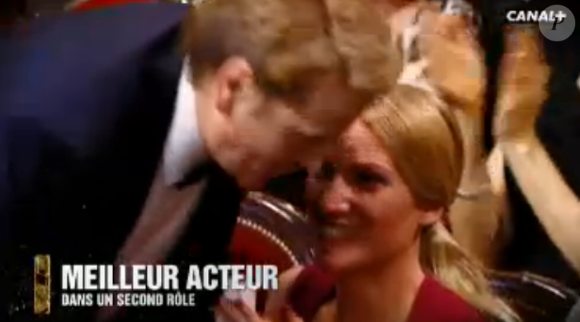 Le César du meilleur second rôle masculin revient à Benoît Magimel pour La Tête haute (26 février 2016)