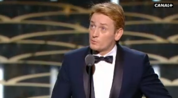 Le César du meilleur second rôle masculin revient à Benoît Magimel pour La Tête haute (26 février 2016)