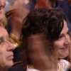 Juliette Binoche est très émue quand elle voit Benoît Magimel, son ancien compagnon remporter le César du meilleur second rôle pour La Tête Haute - Cérémonie des César du 26 février 2016