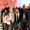 Le premier rencard du couple le plus médiatisé de la planète ! Kim Kardashian et Kanye West de sortie à New York, le 5 avril 2012.