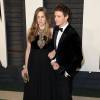 Eddie Redmayne et sa femme Hannah Redmayne (enceinte) - Soirée "Vanity Fair Oscar Party" après la 88e cérémonie des Oscars à Hollywood, le 28 février 2016.
