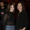Marie-Josée Croze et Virginie Ledoyen assistent à la soirée d'ouverture des salons de la Fashion Week, au restaurant de l'Opéra Garnier. Paris, le 4 mars 2016.