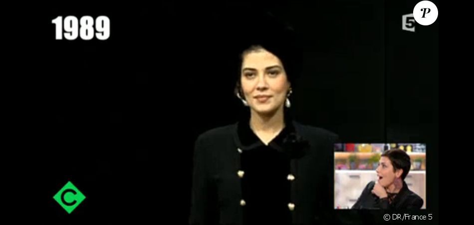 Cristina Cordula : des images d&#039;elle lorsqu&#039;elle était mannequin pour Chanel et Yves Saint Laurent dévoilées dans C à vous le 4/03/16