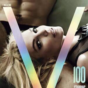 Britney Spears en couverture du n°100 de V Magazine.