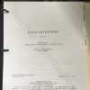 Photo du script du pilote de l'adaptation de Cruel Intentions en série commandée par NBC, partagée par Sarah Michelle Gellar le 5 mars 2016. Elle y reprend son rôle de Kathryn Merteuil.