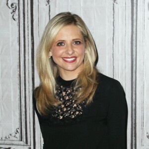 Sarah Michelle Gellar lors de la présentation de sa marque Foodstirs le 17 décembre 2015 à New York.