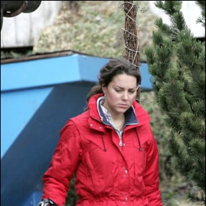 Kate Middleton à Klosters en 2005.