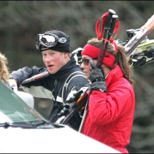 Kate Middleton et le prince Harry à Klosters en 2005.