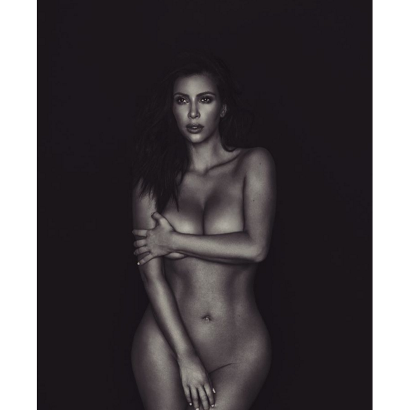 Kim Kardashian nue (photo postée le 8 mars 2016).