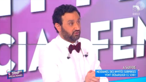 Cyril Hanouna dans Touche pas à mon poste sur D8, le mardi 8 mars 2016.