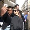Selena Gomez à la sortie du restaurant Ginger à Paris le 8 mars 2016 © Cyril Moreau / Bestimage