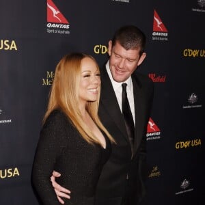 Mariah Carey et son compagnon James Packer à la soirée G'Day à Los Angeles le 28 janvier 2016. © CPA / BESTIMAGE