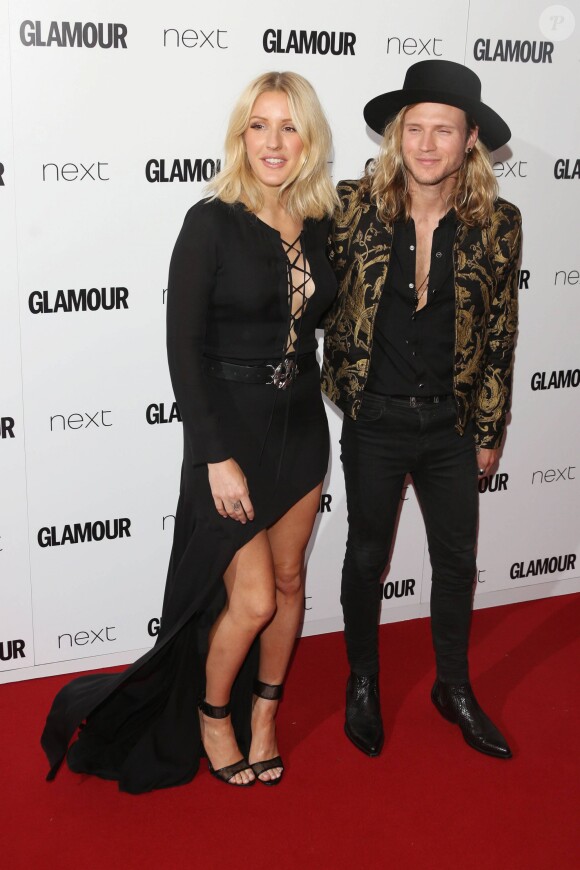 Ellie Goulding et son compagnon Dougie Poynter à la Cérémonie des "Glamour Woman of the Year Awards 2015" à Londres, le 2 juin 2015