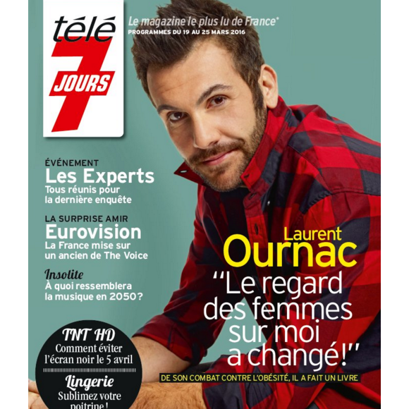 Laurent Ournac en couverture de Télé 7 Jours