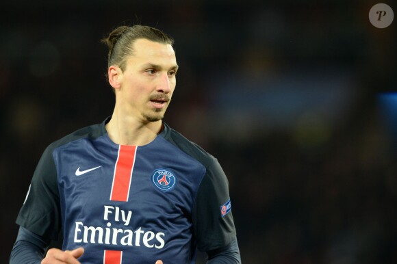 Zlatan Ibrahimovic, au Parc des Princes, à Paris, le 20 février 2016.