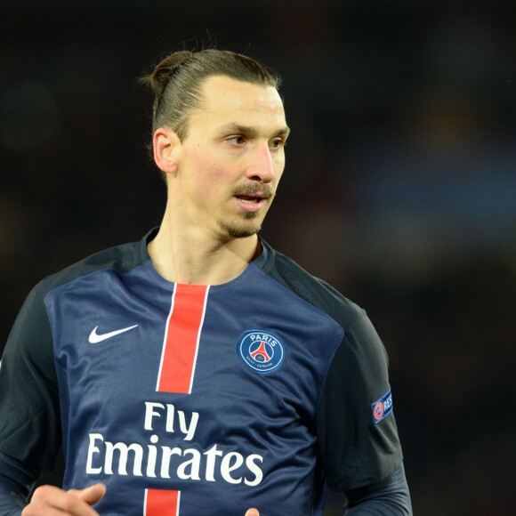 Zlatan Ibrahimovic, au Parc des Princes, à Paris, le 20 février 2016.