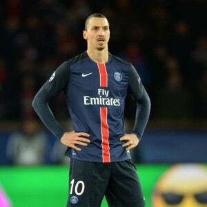 Zlatan Ibrahimovic, au Parc des Princes, à Paris, le 20 février 2016.