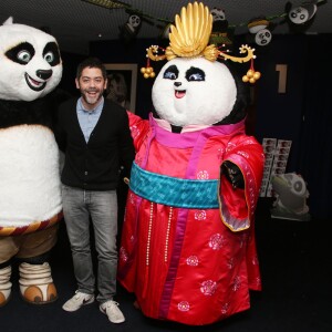 Exclusif - Manu Payet lors de l'avant-première du film d'animation "Kung Fu Panda 3" à l'UGC Normandie sur les Champs-Elysées à Paris le 13 Mars 2016. © Denis Guignebourg/Bestimage