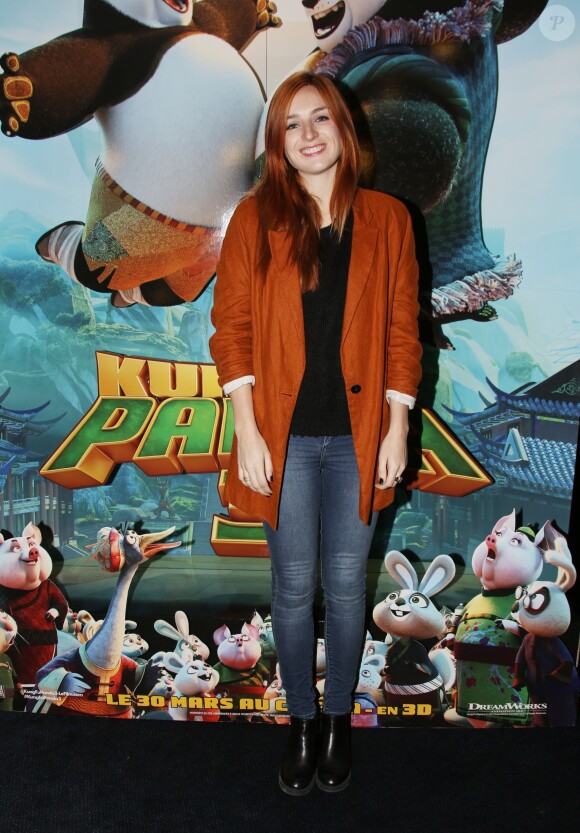 Exclusif - Alison Wheeler lors de l'avant-première du film d'animation "Kung Fu Panda 3" à l'UGC Normandie sur les Champs-Elysées à Paris le 13 Mars 2016. © Denis Guignebourg/Bestimage