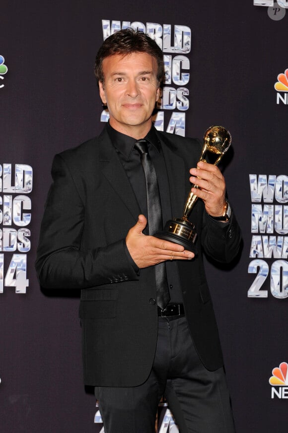Tony Carreira à la Cérémonie des World Music Awards au sporting de Monaco le 27 mai 2014.