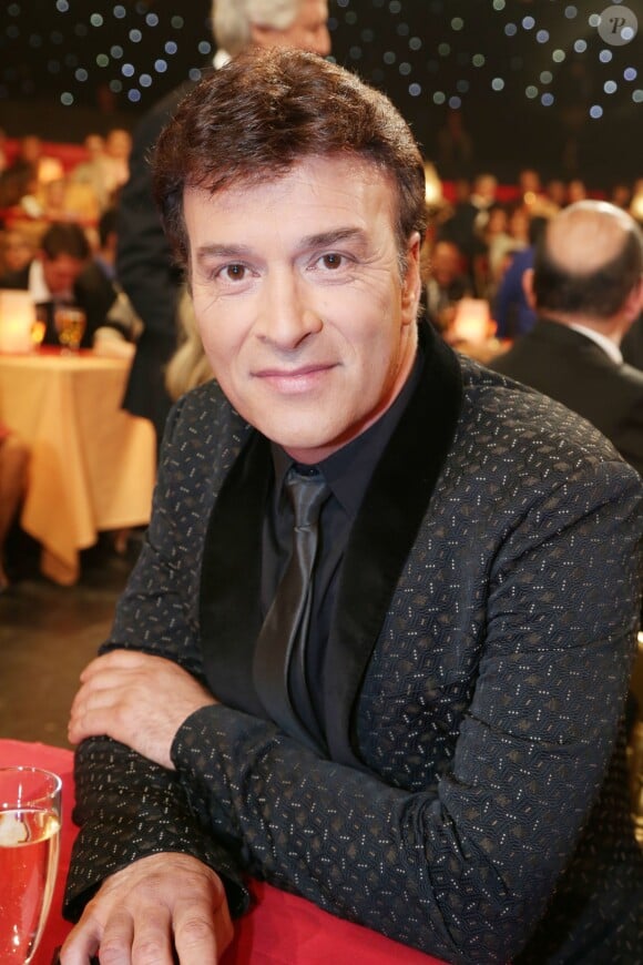 Exclusif - Tony Carreira  dans l'émission "Le plus grand cabaret du monde" le 8 avril 2014.