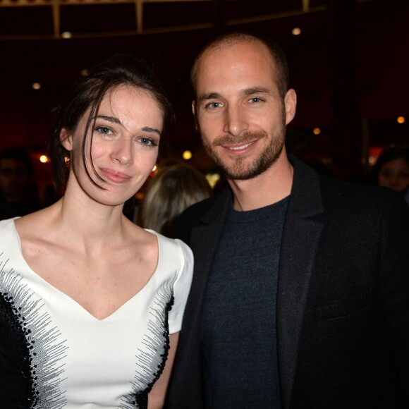 Sarah Barzyk et son compagnon - Soirée d'ouverture du festival 2 Valenciennes Fiction - Projecton du film "Tout pour être heureux" de Cyril Gelblat le 16 mars 2016. © Veeren/Bestimage