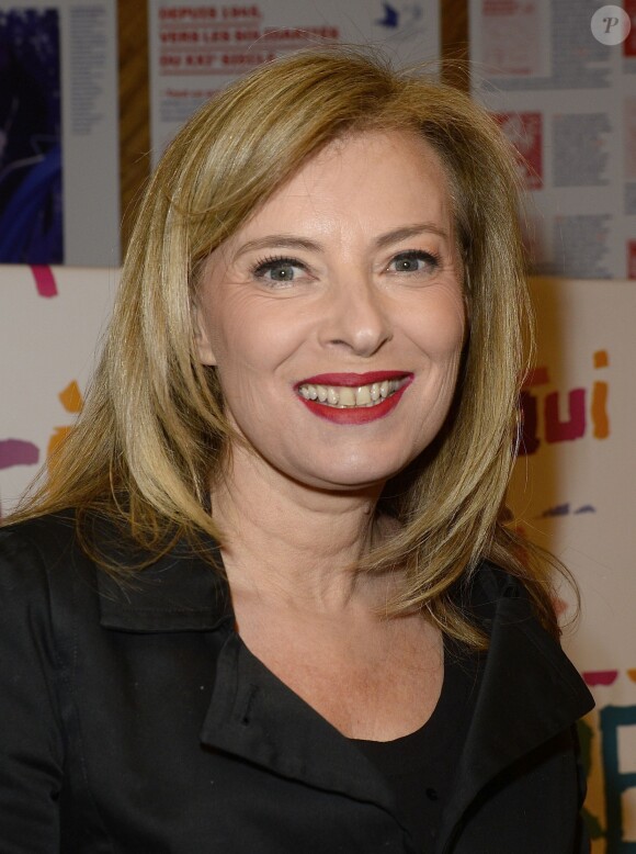 Valérie Trierweiler - Soirée de clôture de la campagne " Don'actions 2016 " au Secours Populaire Français Paris, le 18 Mars 2016 © Guirec Coadic / Bestimage