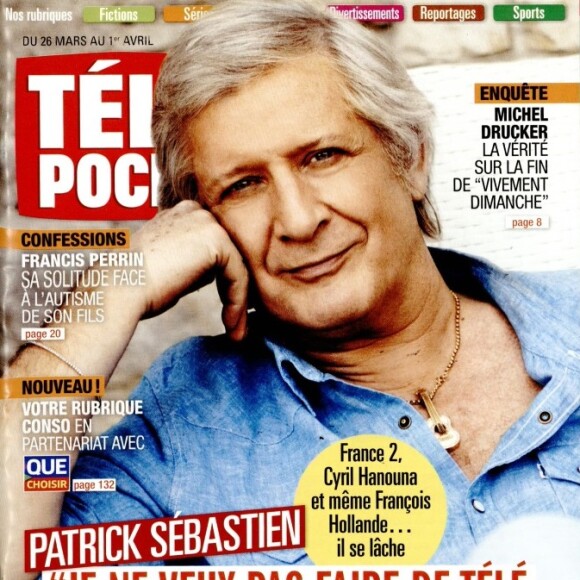 Magazine Télé Poche en kiosques le 21 mars 2016.