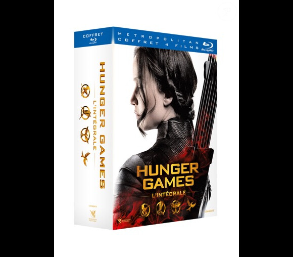 Le coffret complet de la saga Hunger Games, disponible en DVD et Blu-ray dès le 22 mars